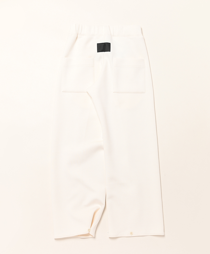 Galaxy Semi-Wide Trousers Milk/ミルク 1(WOMEN)