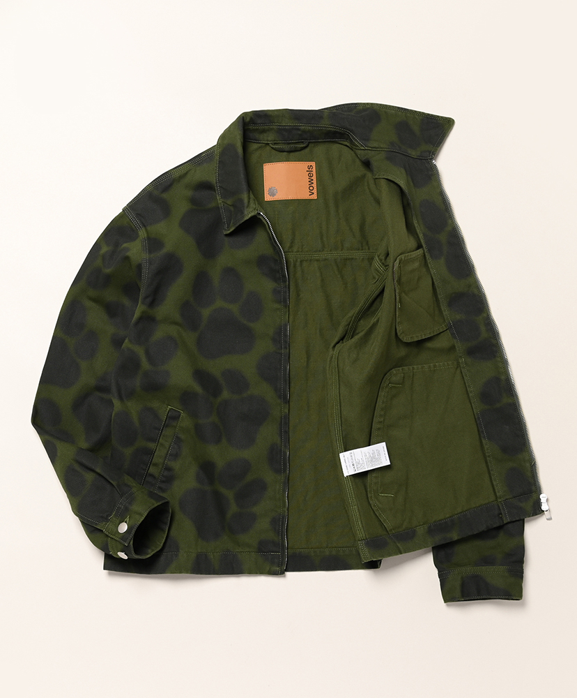 Garment Dyed Zip Up Jacket Green Paw/グリーンパウ 2(MEN)