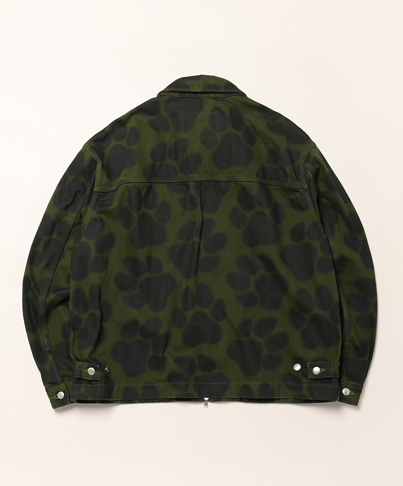 Garment Dyed Zip Up Jacket Green Paw/グリーンパウ 2(MEN)