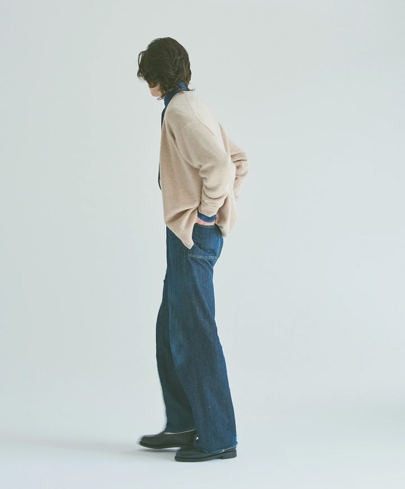 Classic / Cashmere Traditional Knitting Cardigan Beige/ベージュ 1(MEN)