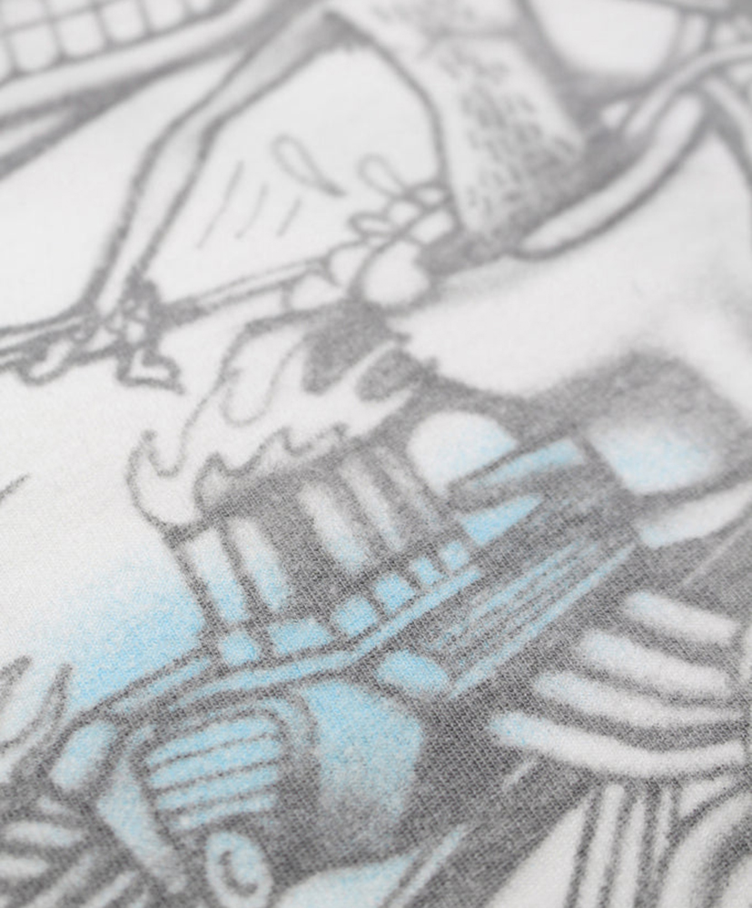 Sketch Devil Over Moon Tee White/ホワイト L(MEN)