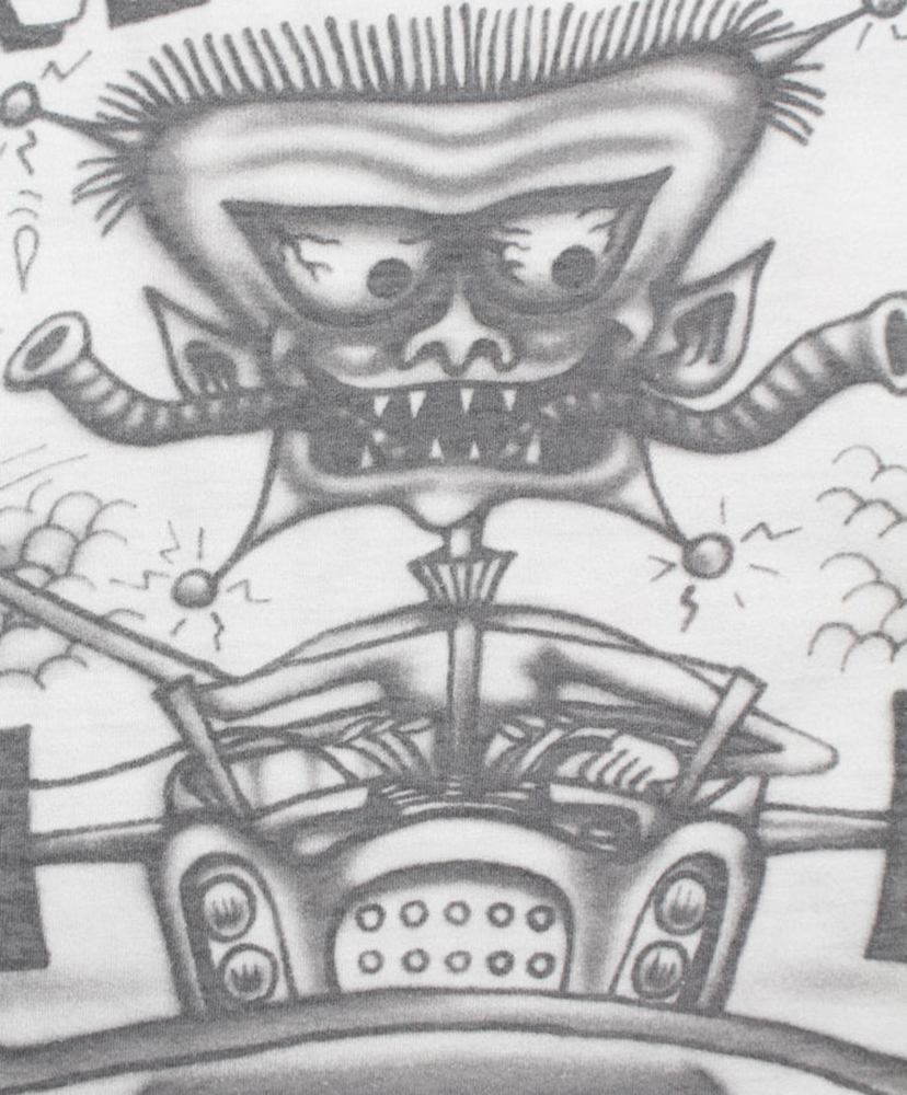 Sketch Devil Over Moon Tee White/ホワイト L(MEN)
