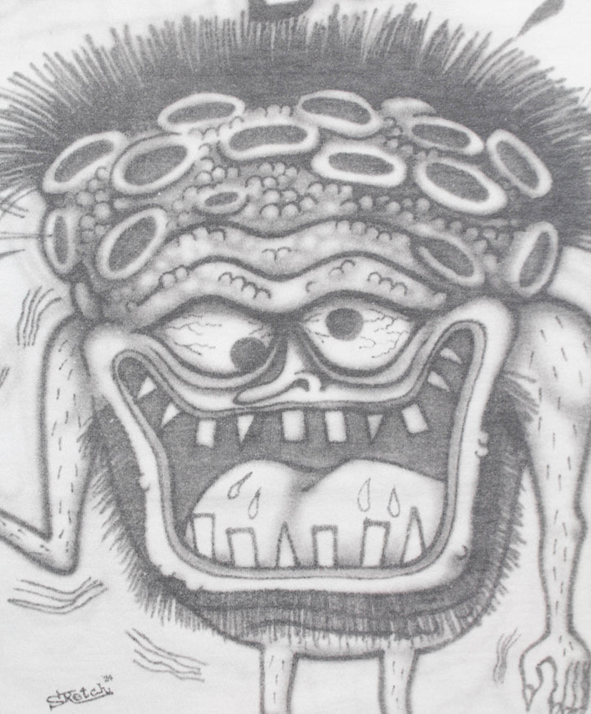 Sketch Zomboo Brain Buster Tee White/ホワイト L(MEN)