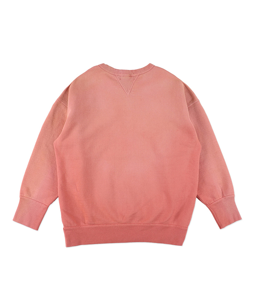 Faded Double V Sweatshirt Red / レッド L(MEN)