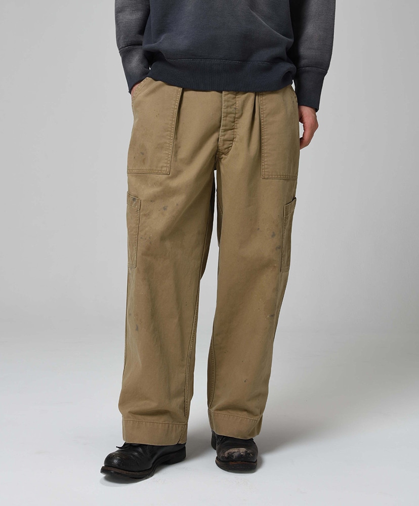 Mechanic Trousers Khaki/カーキ L(MEN)