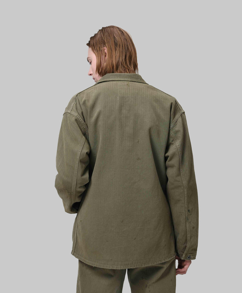 P47 HBT Jacket Olive Green/オリーブグリーン L(MEN)