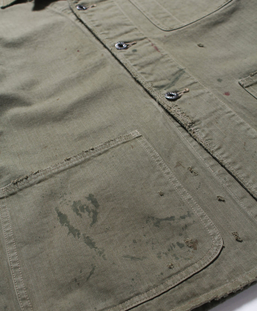 P47 HBT Jacket Olive Green/オリーブグリーン L(MEN)
