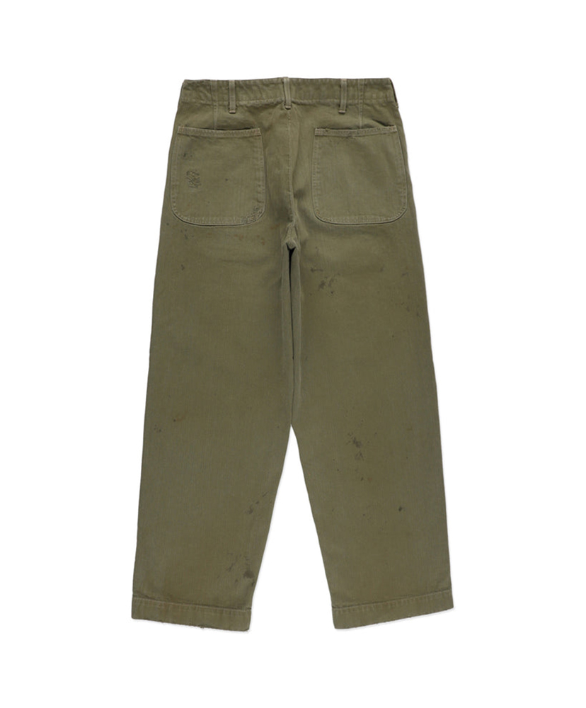 P47 HBT Trousers Olive Green/オリーブグリーン L(MEN)
