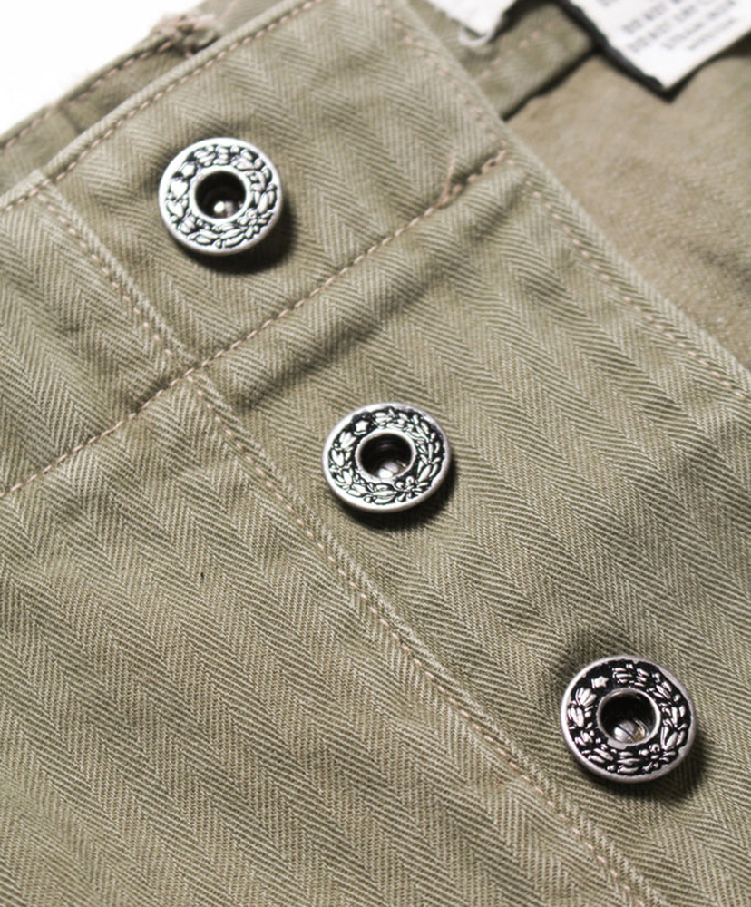 P47 HBT Trousers Olive Green/オリーブグリーン L(MEN)