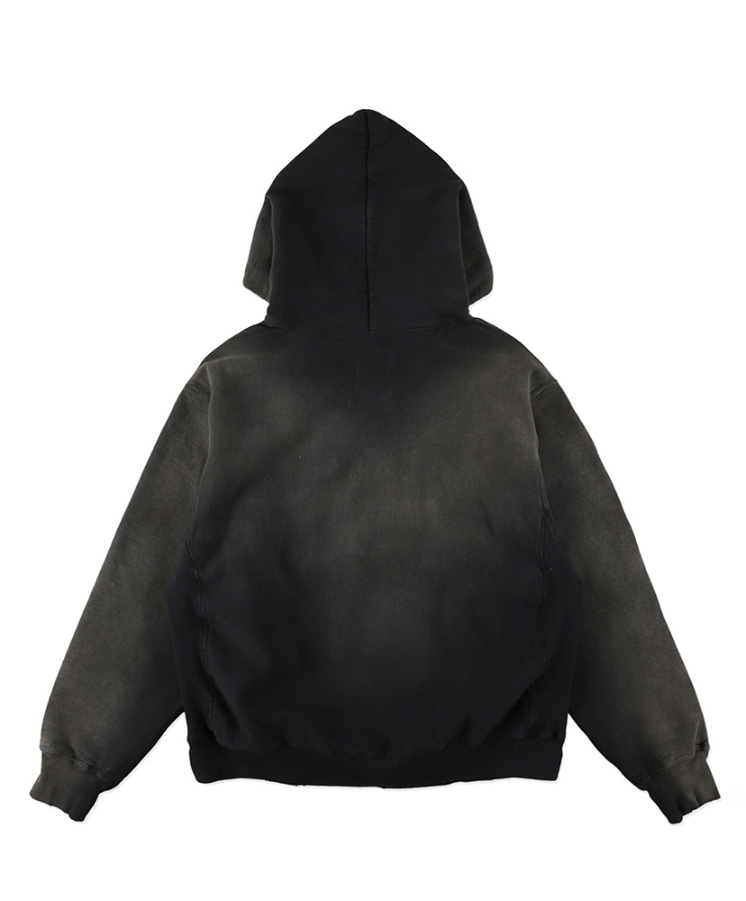 Weathered Hoodie Black / ブラック L(MEN)