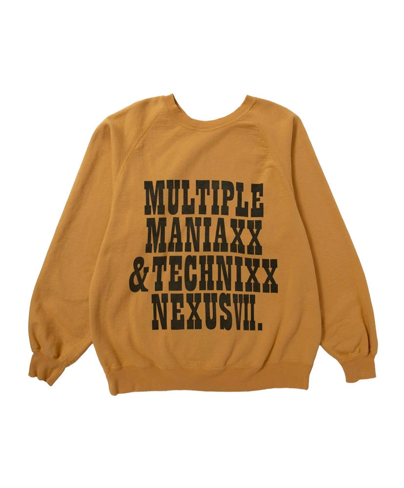 Woodstock Crew Mustard/マスタード L(MEN)