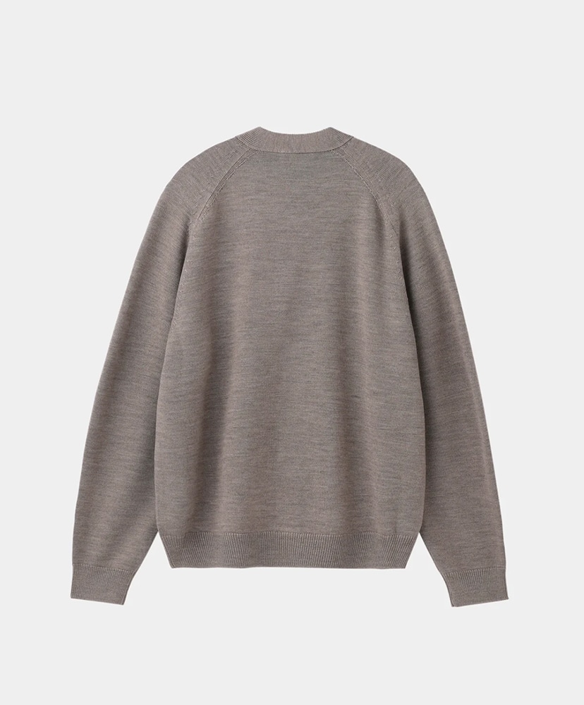7GG V Neck Cardigan Mocha/モカ L(MEN)