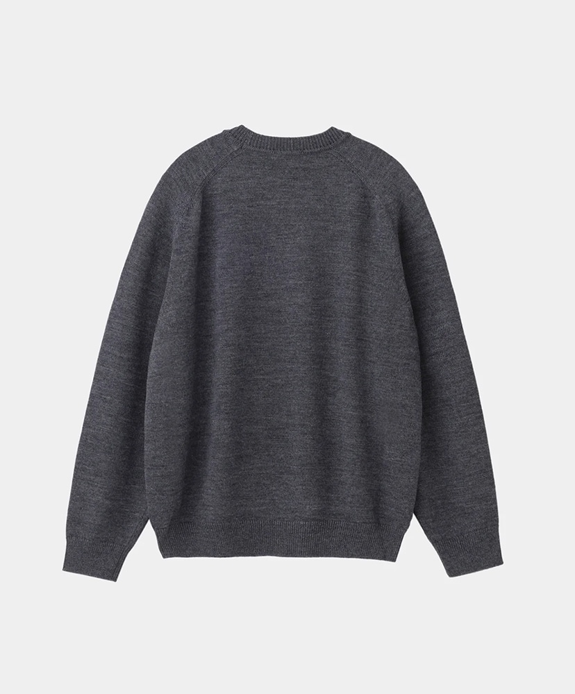 7GG Crew Neck Pullover Grey/グレー L(MEN)