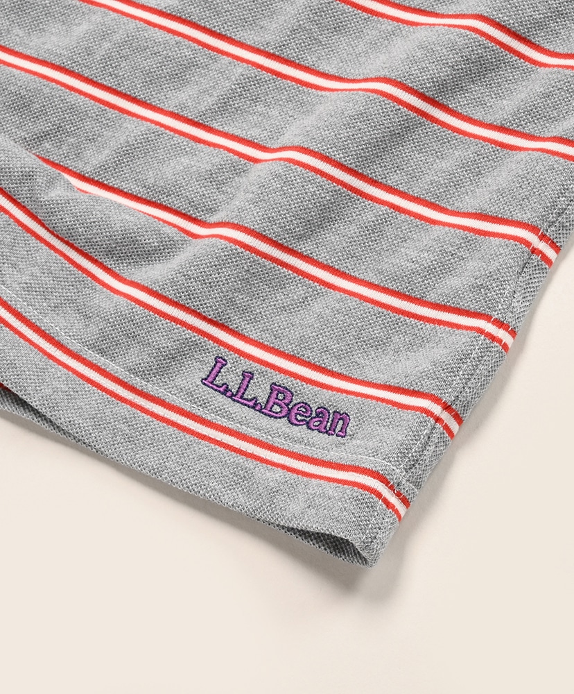 Clinton Striped Tee Topgrey×Scarlet×Off/トップグレー×スカーレット×オフ L(MEN)