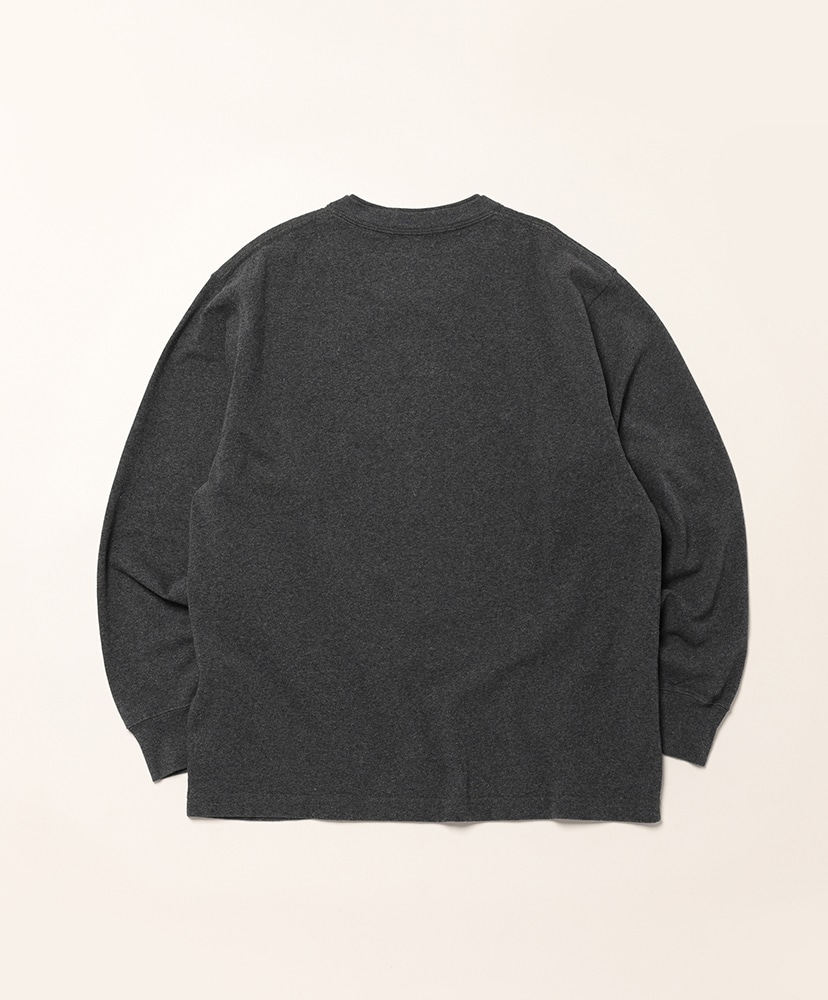 Union Long-Sleeve Tee Top Charcoal/トップチャコール L(MEN)