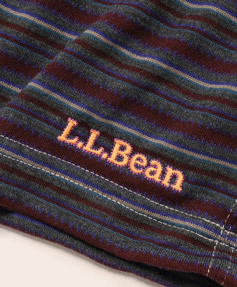 Women's Clinton Striped Tee Charcoal×Marron×Violet/チャコール×マロン×バイオレット M(WOMEN)
