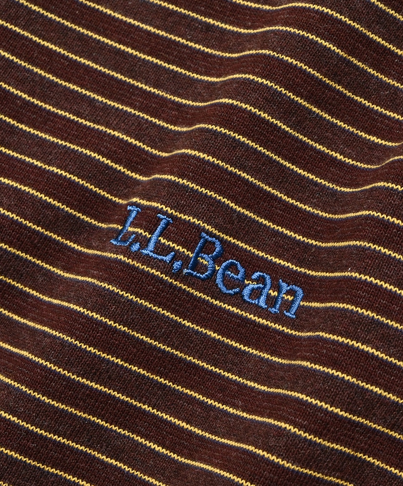 Union Long-Sleeve Stripe Tee Brown×Yellow×Blue/ブラウン×イエロー×ブルー M(WOMEN)