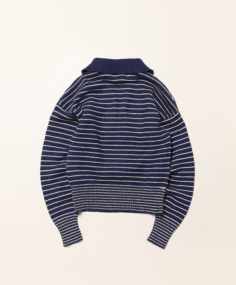 Wayne Sailor Sweater Navy×Ivory/ネイビー×アイボリー M(WOMEN)