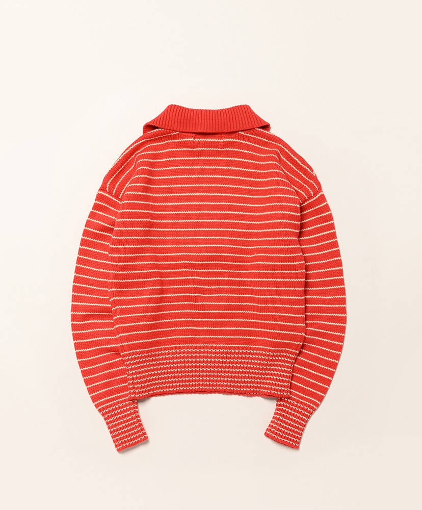 Wayne Sailor Sweater Red×Ivory/レッド×アイボリー M(WOMEN)