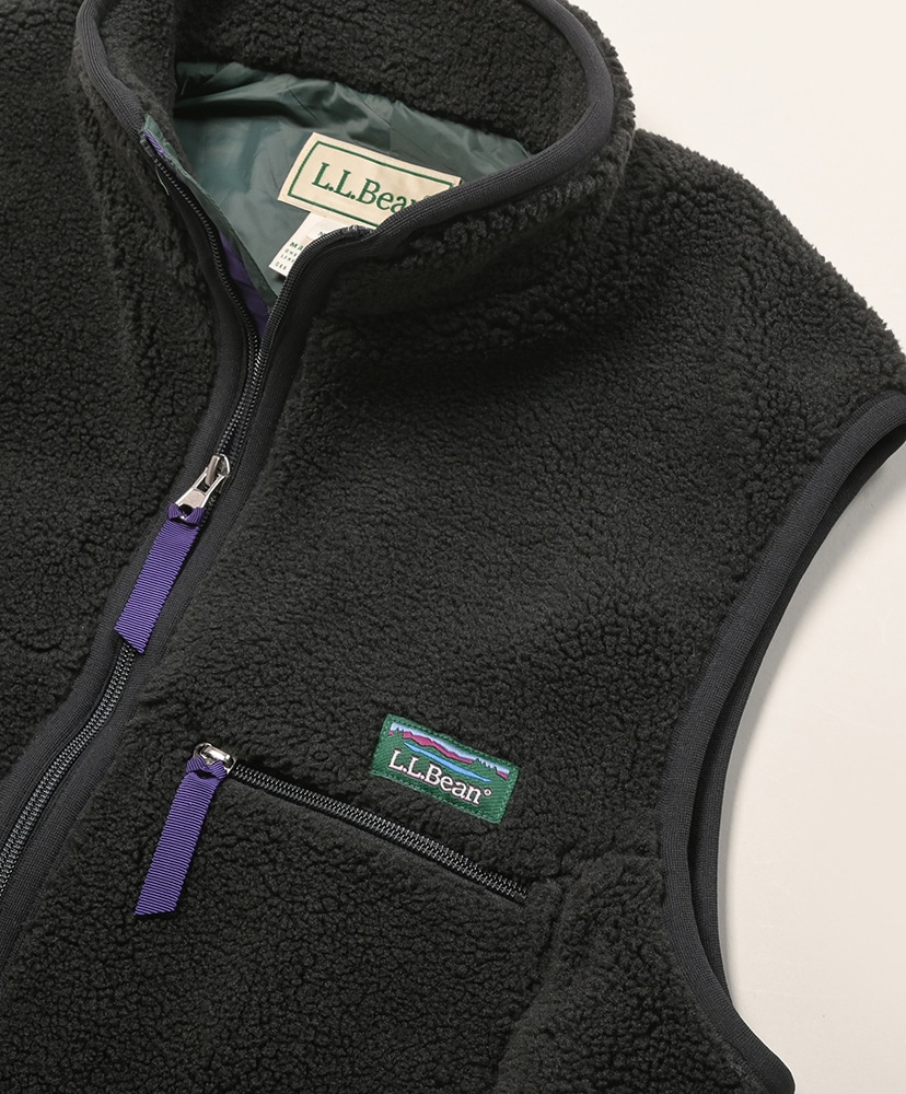 Topsham Boa Fleece Vest Charcoal/チャコール M(WOMEN)