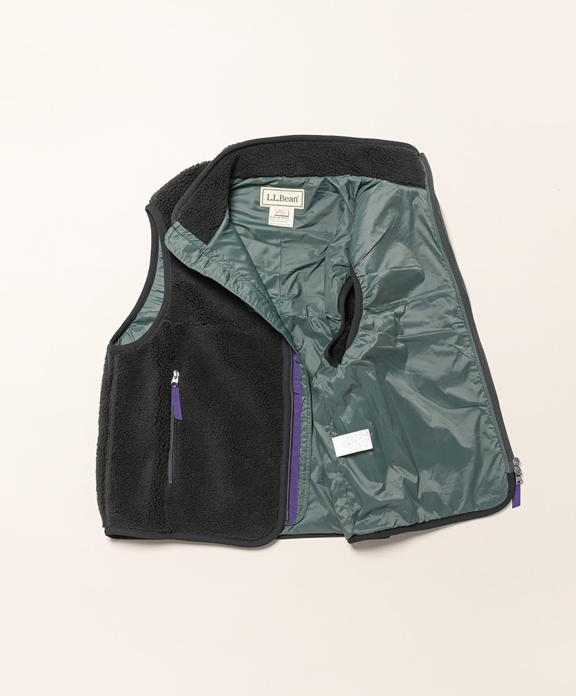 Topsham Boa Fleece Vest Charcoal/チャコール M(WOMEN)