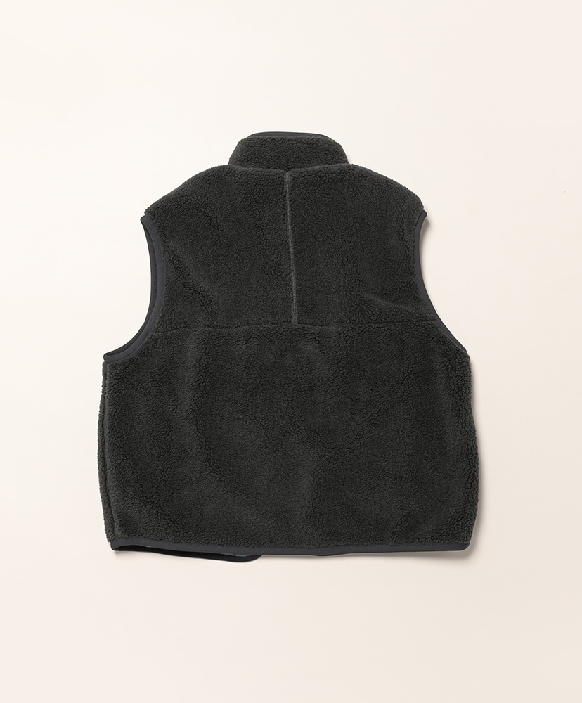 Topsham Boa Fleece Vest Charcoal/チャコール M(WOMEN)