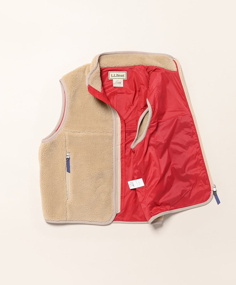 Topsham Boa Fleece Vest Lt Beige/ライトベージュ M(WOMEN)