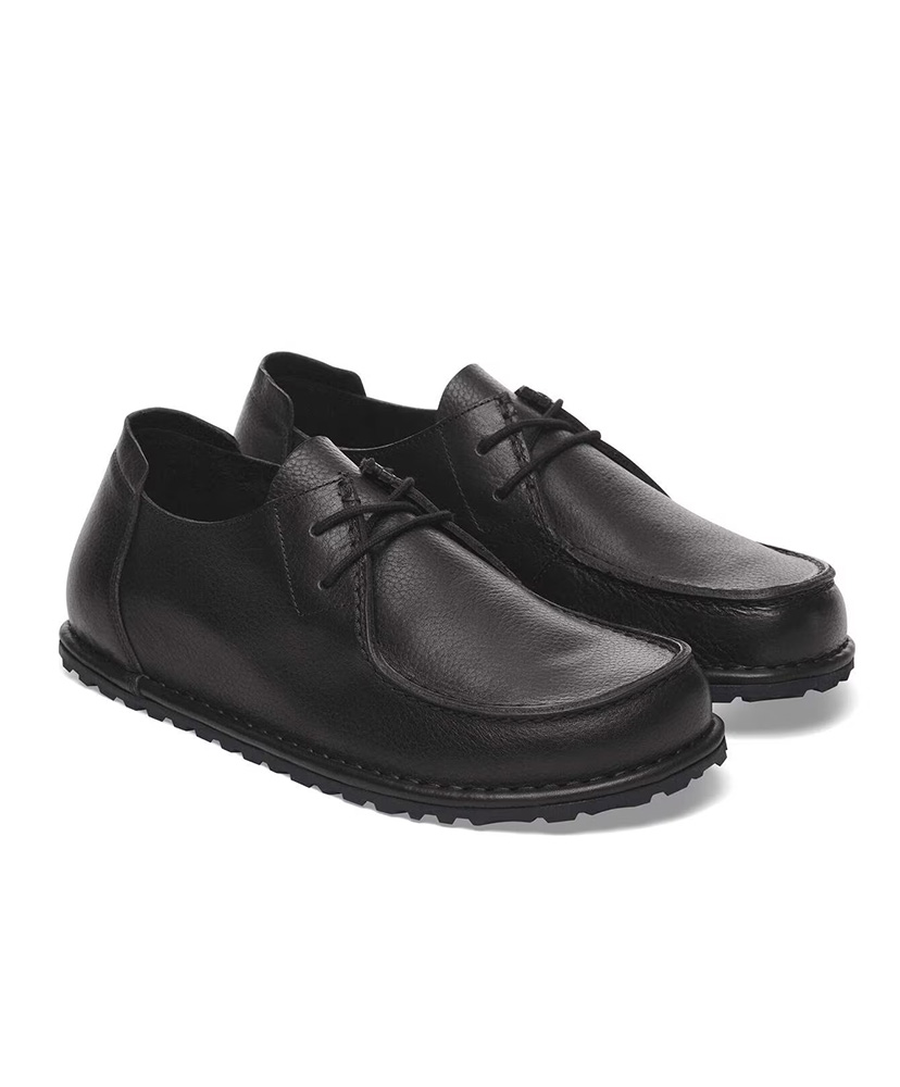 Utti Lace - Natural Leather (Narrow Fit) Black/ブラック 23cm