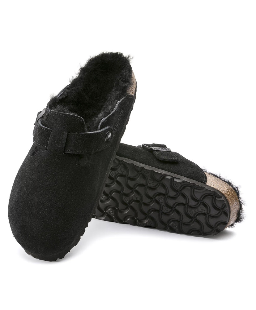 Boston Shearling - Suede Leather (Narrow Fit) Black/ブラック 36(WOMEN)
