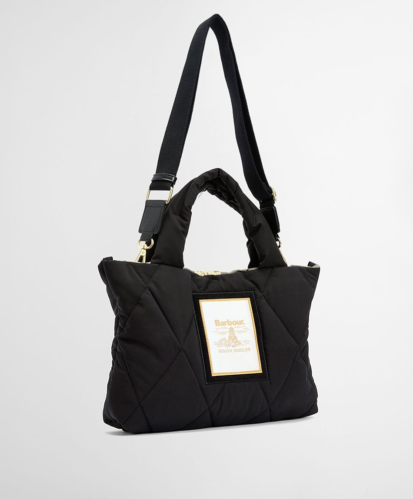 Mariah ミニ キルティング トートバッグ BLK ONE(UNISEX)