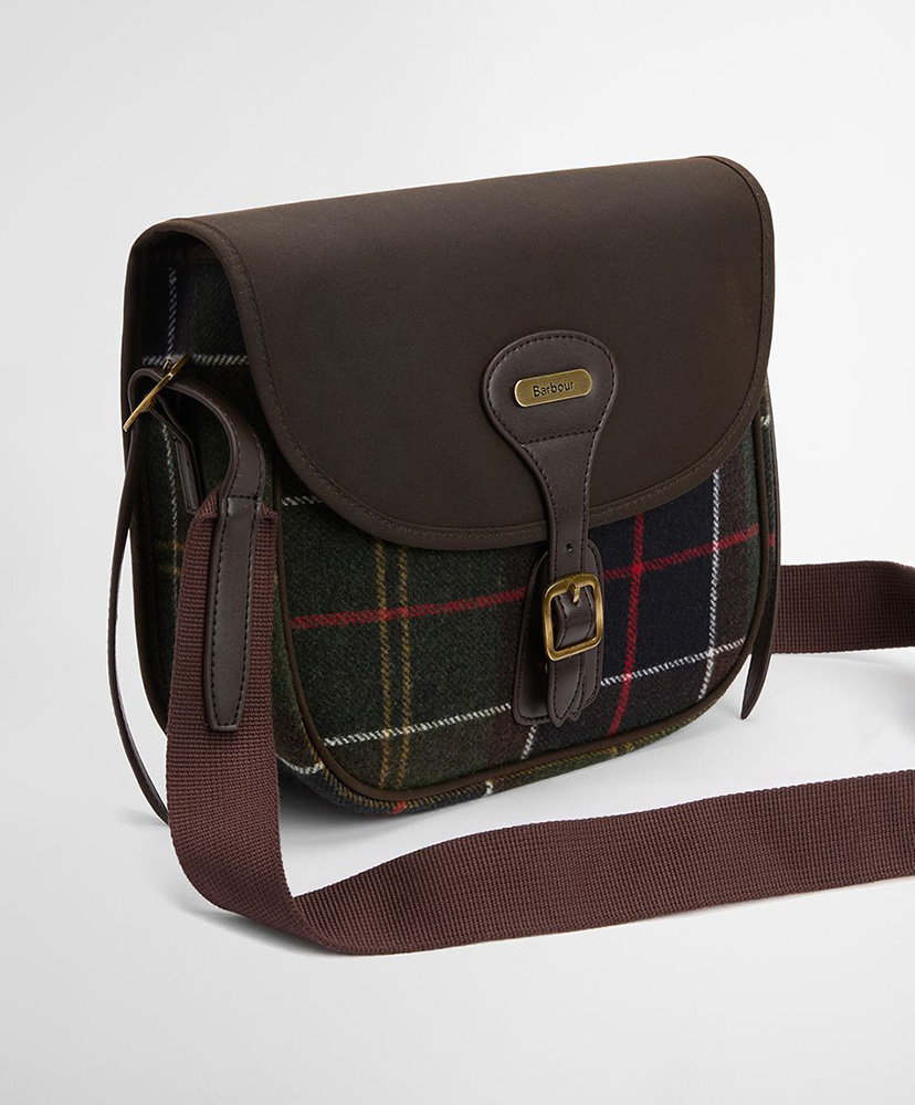 Cromarty タータン ショルダーバッグ OLV ONE