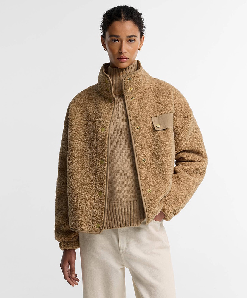 Mabel Fleece Beige/ベージュ 8(WOMEN)