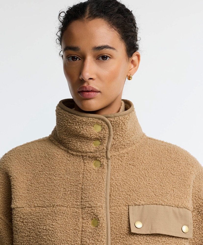 Mabel Fleece Beige/ベージュ 8(WOMEN)
