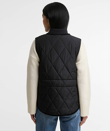 Glendyn Quilted Gilet Black/ブラック 10(WOMEN)