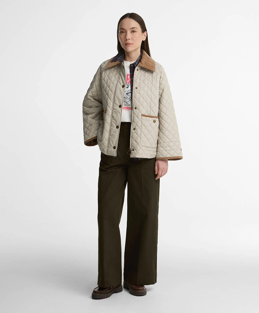 Ava Quilted Jacket LBE/ライトベージュ 6(WOMEN)
