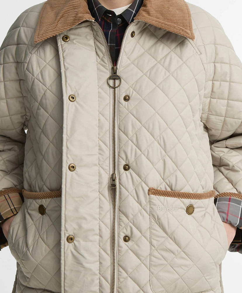 Ava Quilted Jacket LBE/ライトベージュ 6(WOMEN)
