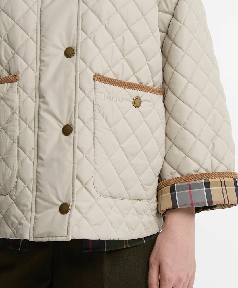 Ava Quilted Jacket LBE/ライトベージュ 6(WOMEN)