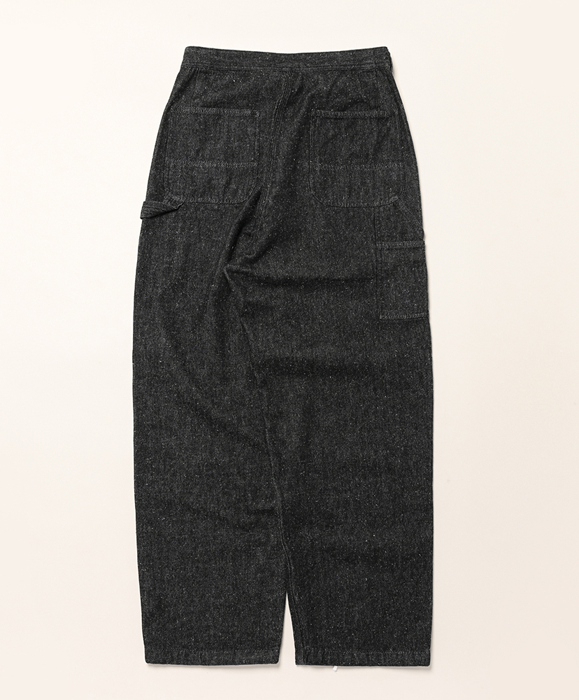 シルクデニムベルテッドパンツ Black/ブラック 1(MEN)