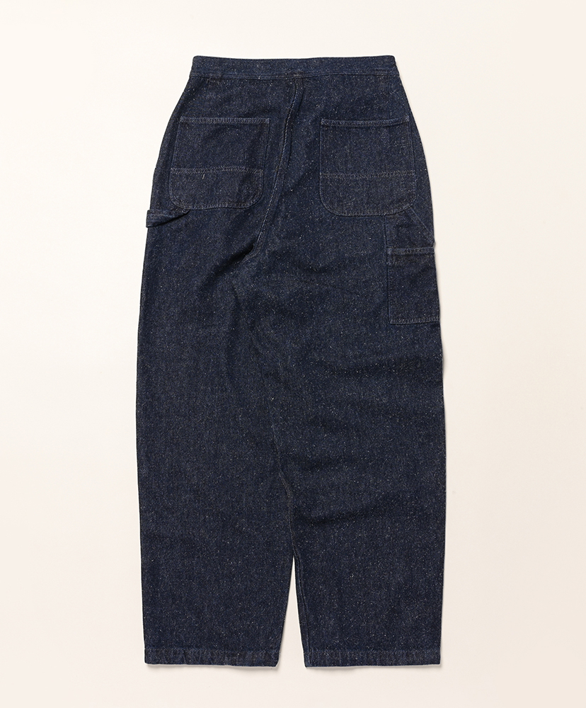 シルクデニムベルテッドパンツ Indigo/インディゴ 1(MEN)