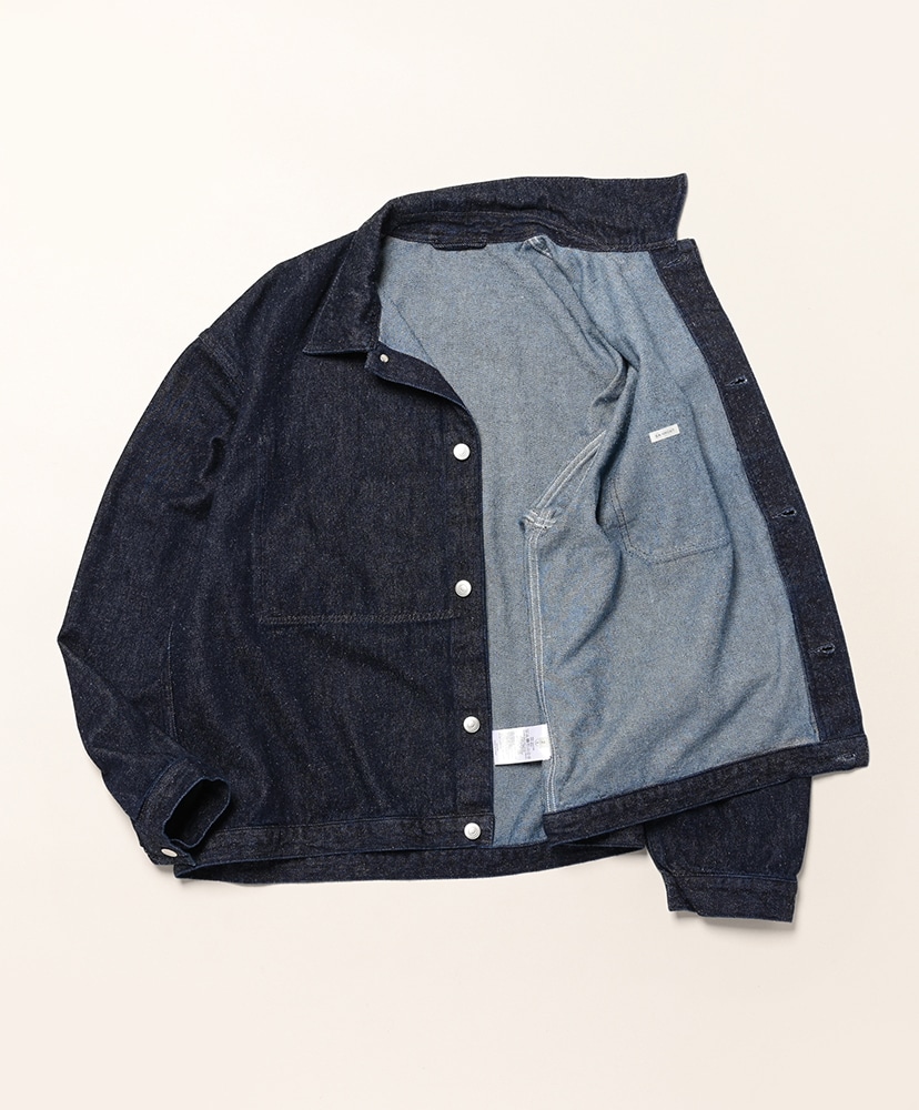 シルクデニムワークジャケット Indigo/インディゴ 2(MEN)