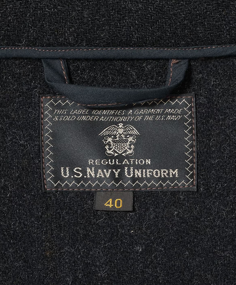 Submarine Clothing Winter Woolen “U.S.NAVY UNIFORM” Charcoal/チャコール 40(MEN)
