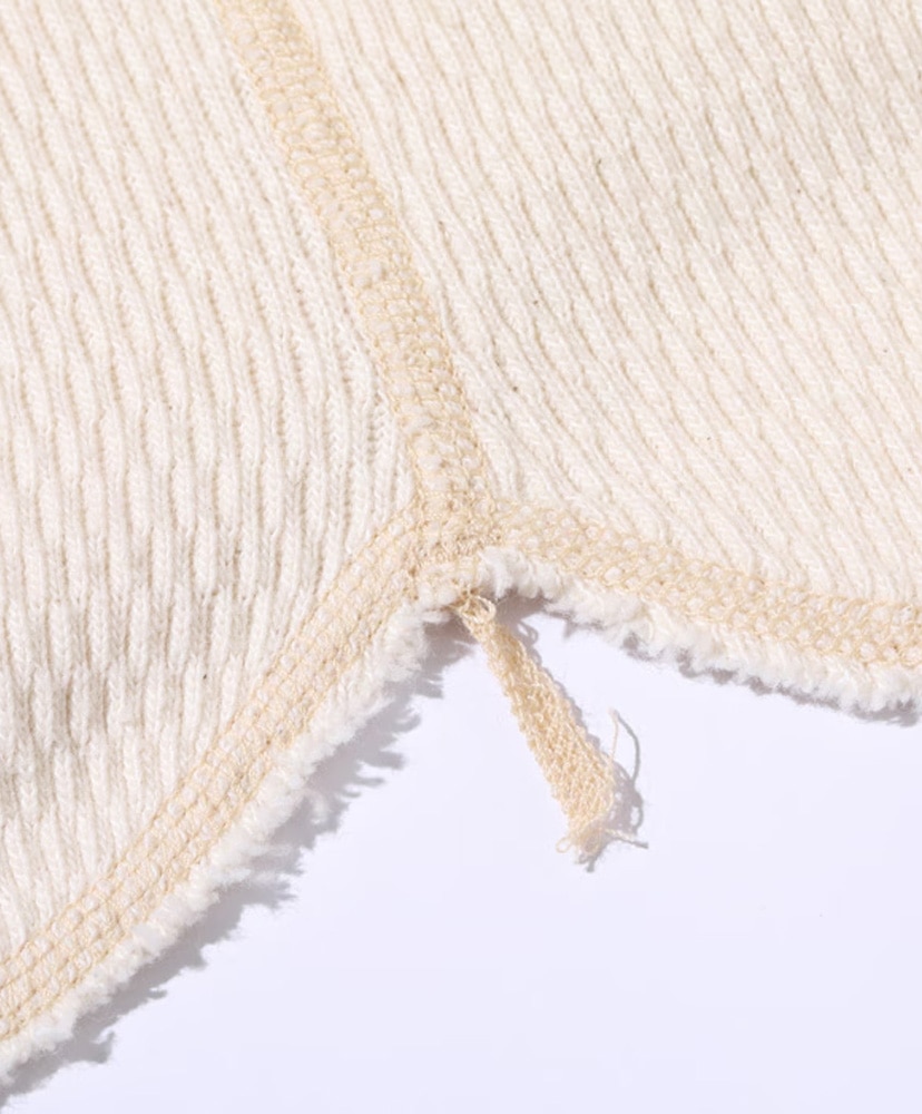 Buzz Rickson's Thermal Henley Neck T-shirt Natural/ナチュラル L(MEN)
