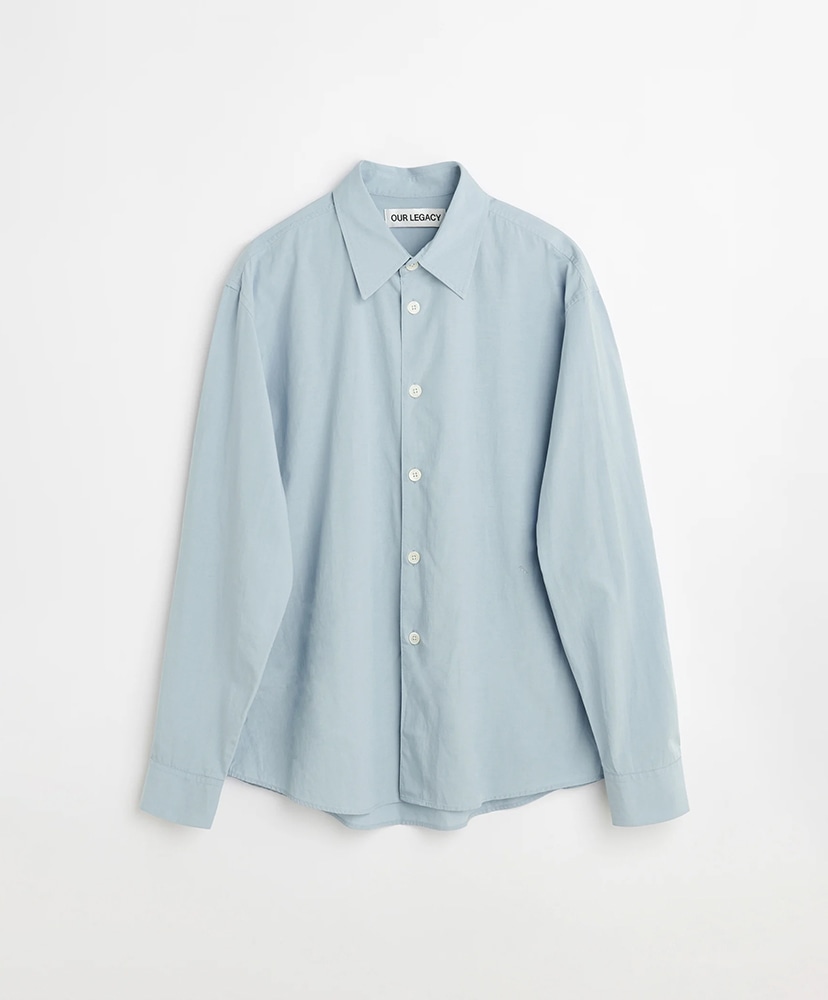Powder Blue Liquid Poplin/パワーブルーリキッドポプリン