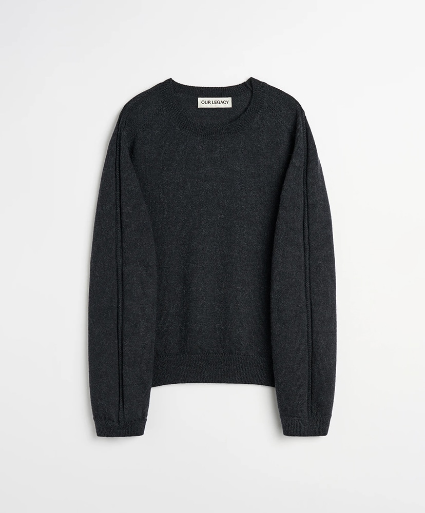 Charcoal Snug Alpaca Wool/チャコールスナッグアルパカウール