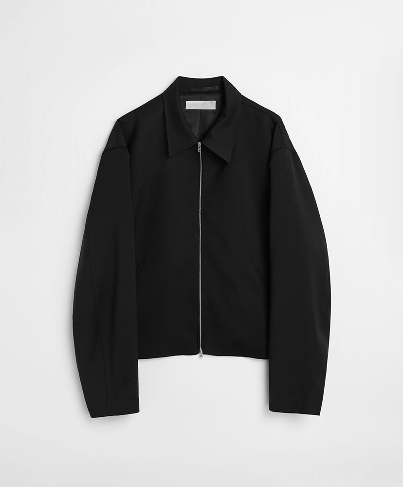 Black Worsted Wool/ブラックウーステッドウール