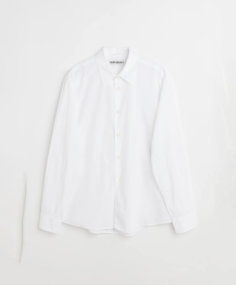 White Liquid Poplin/ホワイトリキッドポプリン
