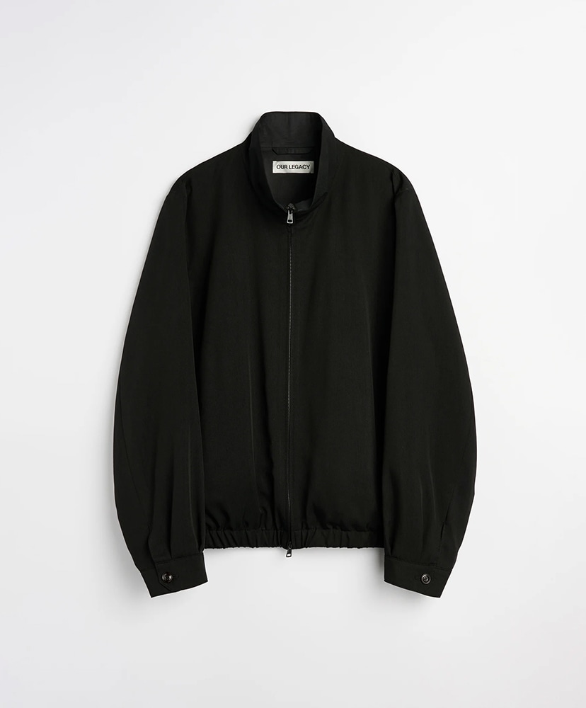 Crow Black Night Drape Twill