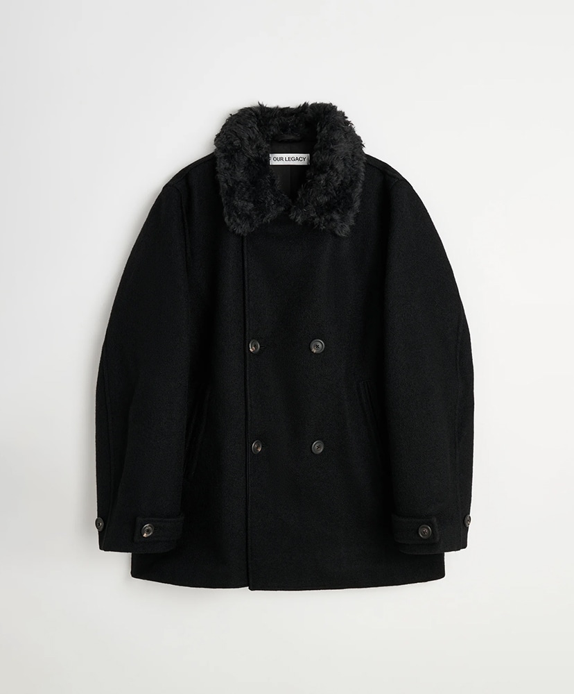 Black Stamped Wool/ブラックスタンプドウール