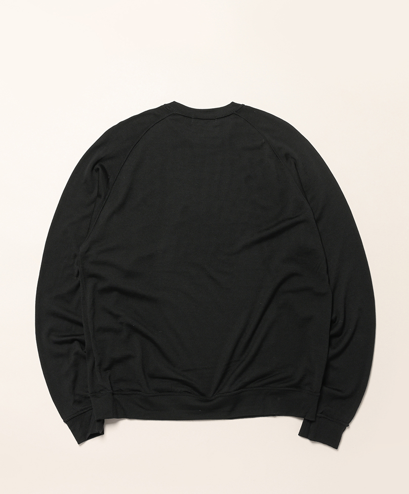 Merino Wool L/S Sweat Tee Shirts Black/ブラック 2(MEN)