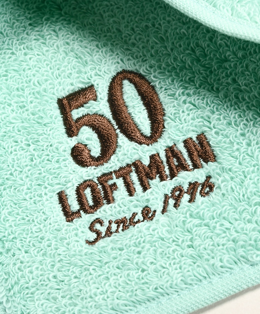LOFTMAN別注 50th TIP TOP 365 Hand Towel Opal Green/オパールグリーン F